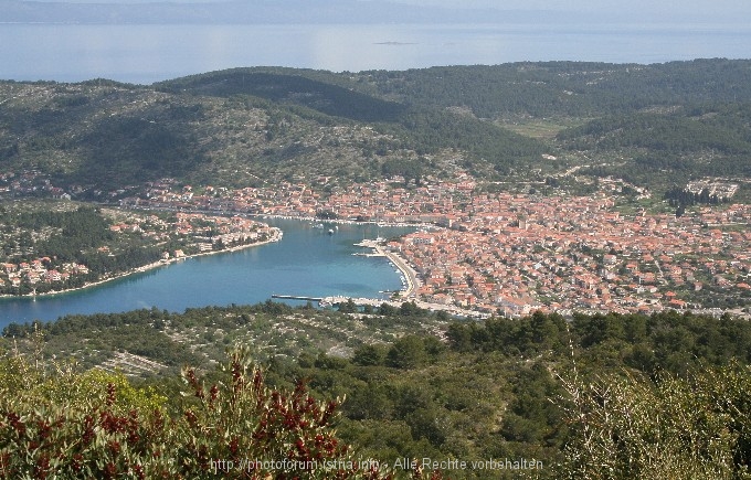 VELA LUKA > vom Berg Hum