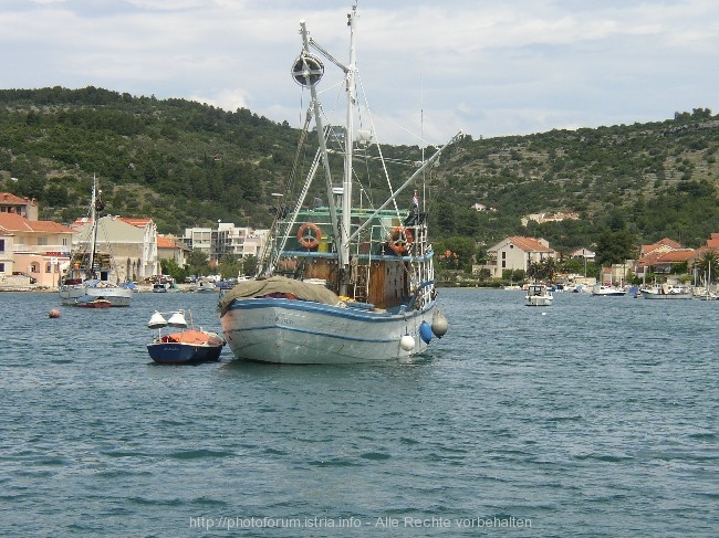 VELA LUKA > Rückkehr vom Fischfang