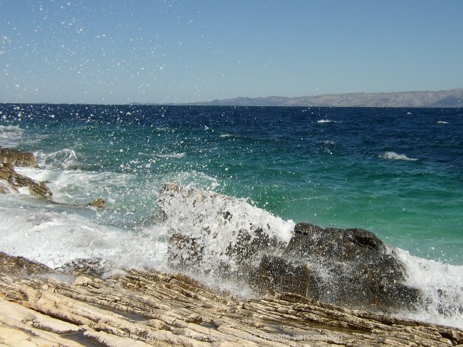 VELA LUKA > Camp Mindel > Bucht Martina Bok bei Bora