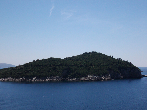 OTOK LOKRUM > Blick von der Stadtmauer