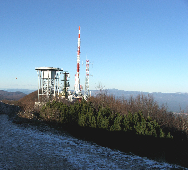 Naturpark Učka > Gipfel des Vojak