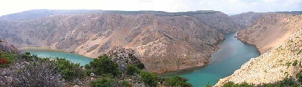 NATURPARK VELEBIT > Zrmanja Canyon - Nähe von Obrovac