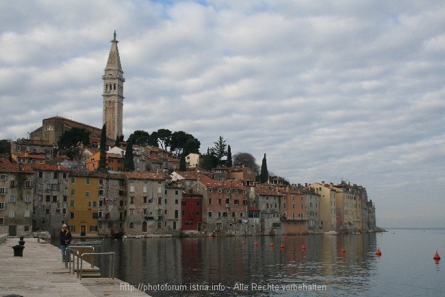 Rovinj im Winter