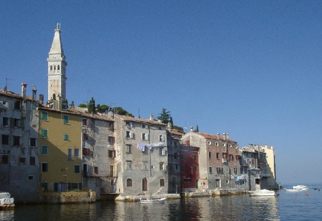 ROVINJ > Altstadt > Panorama des Kirchbergs