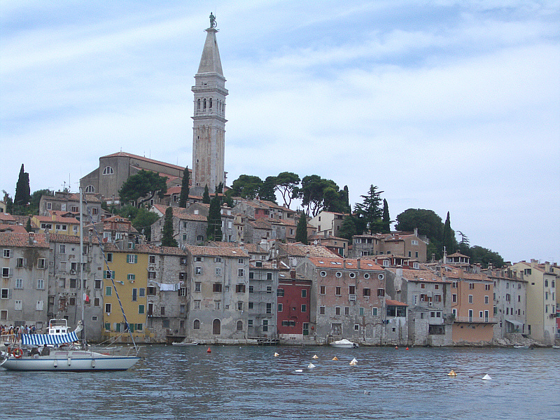 '1 - Rovinj: Blick auf die Stadt