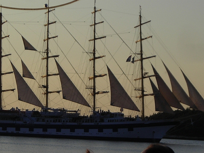 Rovinj > Bahnhof > "ROYAL CLIPPER"