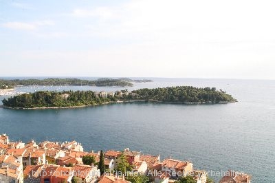 ROVINJ > Blick auf Sv. Katarina vom Turm der Sv. Eufemija