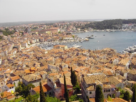 ROVINJ > Altstadt > Glockenturmausblick auf die südliche Altstadt