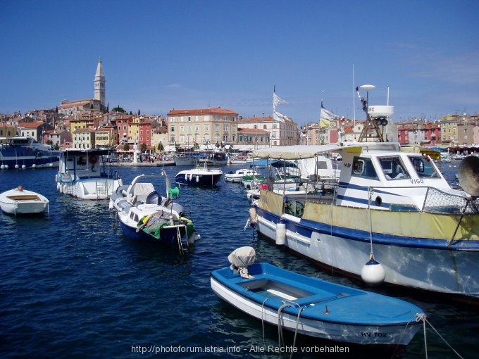 Rovinj im Hafen 2