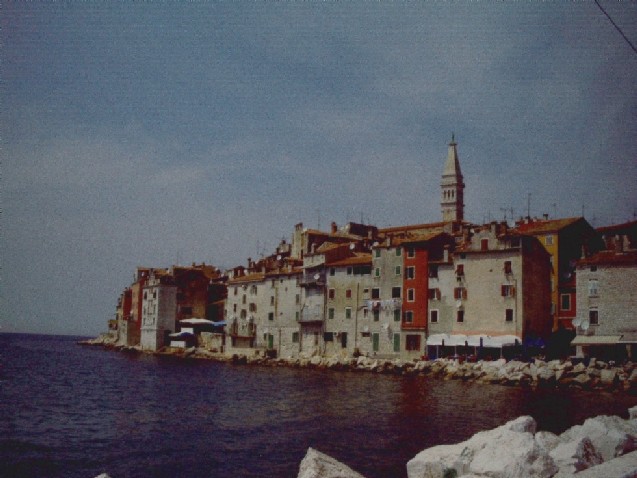 Rovinj > Altstadt > Panorama von Mole aus gesehen