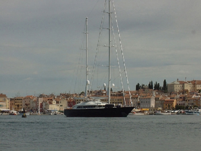 ROVINJ > Hafen > Segelschiff