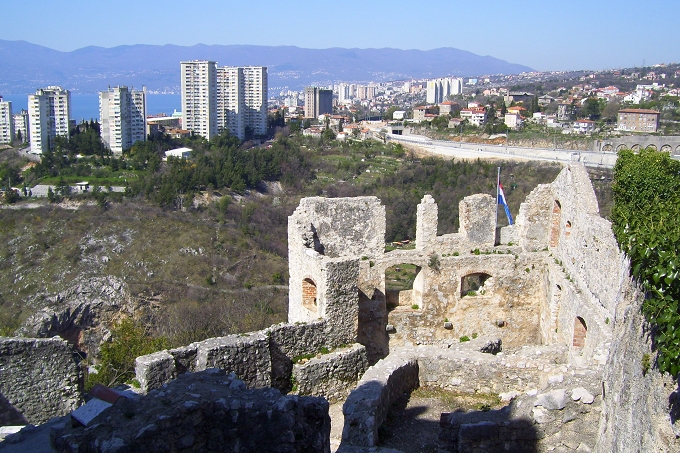 RIJEKA > Trsat > Blick auf Rijeka