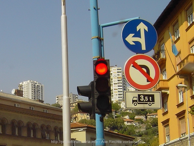 Verkehrschild Rijeka