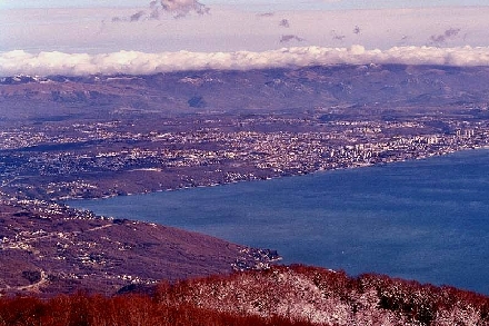 RIJEKA > Panoramablick vom Ucka/Winter