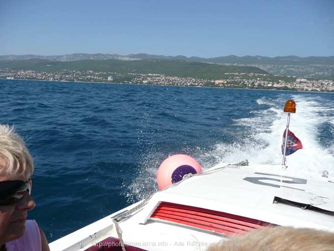 CRIKVENICA > Hafen > Schnellboot nach Silo 2