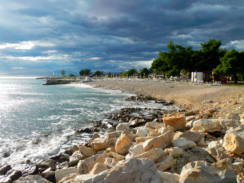 Strand bei Crikvenica