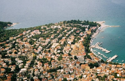 CRIKVENICA > Panorama aus der Vogelperspektive