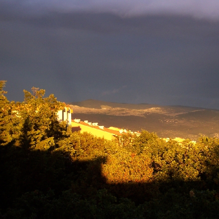 NOVI VINODOLSKI > Hotel Zagori - Gewitterstimmung