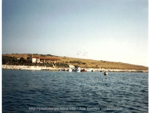 MEDULINSKI ZALJEV > Insel Ceja in der Medulinbucht