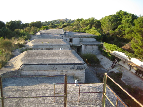 BARBARIGA > Küstenbatterie Benedetto