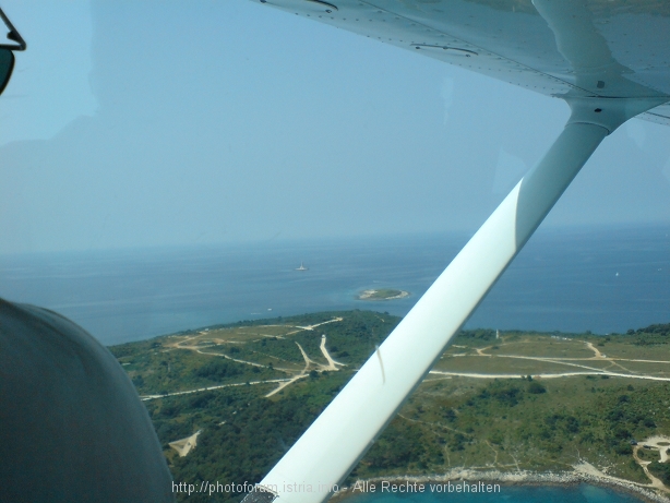 Rundflug über Medulin - Kap Kamenjak - Pula 2