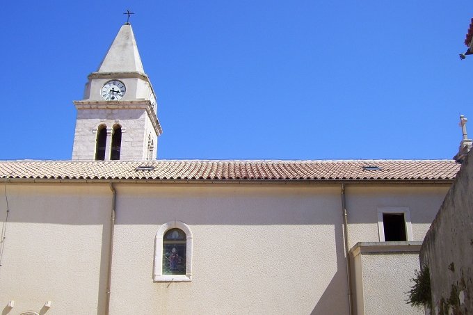 INSEL SUSAK > Oberes Dorf > Kirche Sv. Nikola