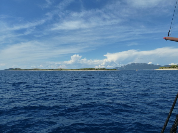 Susak>Fahrt nach Vele Sakrane