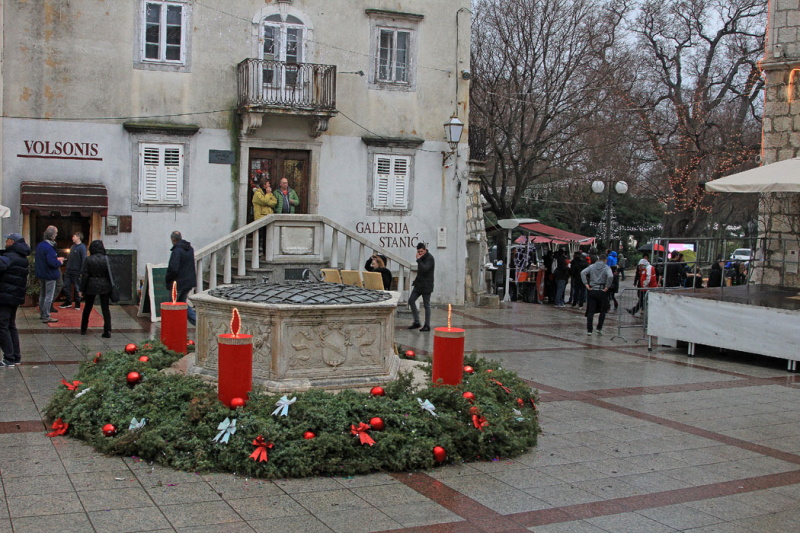 Kvarner: Stadt Krk Silvester 2017 - 6