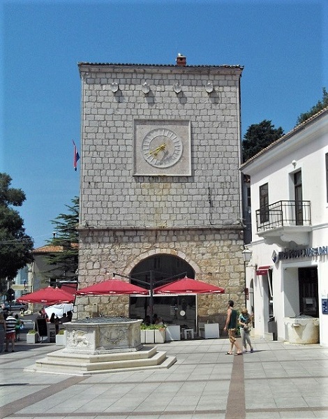 Kvarner: KRK auf Insel Krk > Stadtturm altes Rathaus