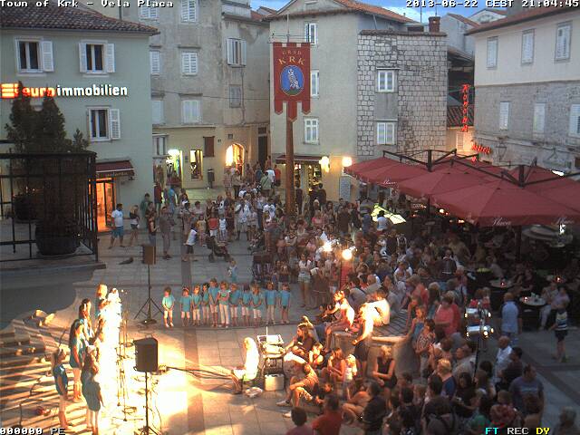 Fest in Krk Vela Placa 22.6.2013