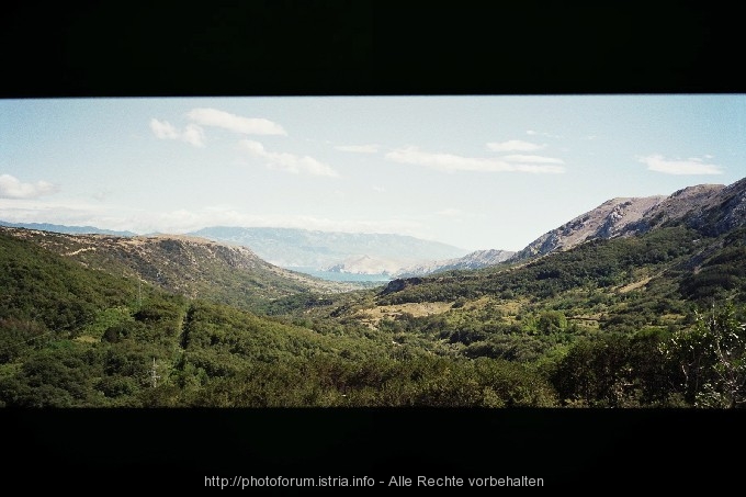 Blick auf die Bucht von Baska