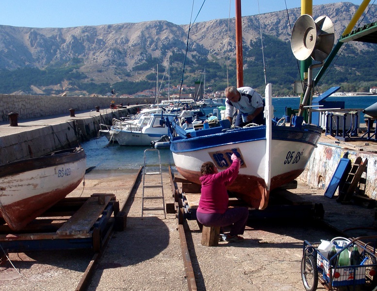 Bootskosmetik in Baska