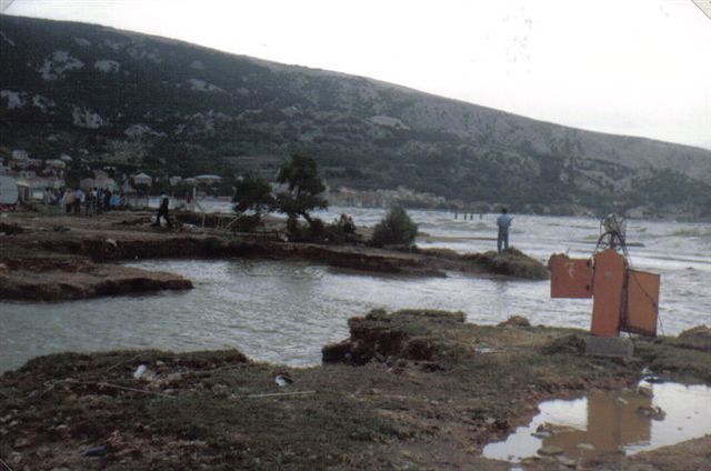 Zablace Camp nach Unwetter 1989 3