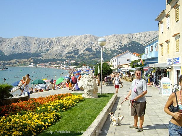 Auf dem Weg zum Strand