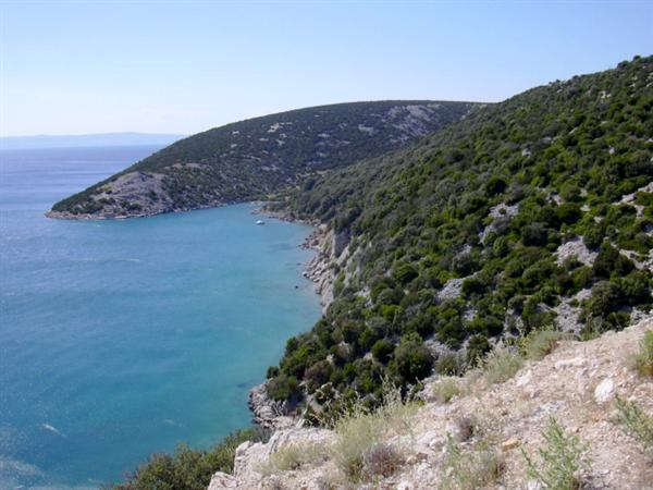 BUCHT VARDASKOLJ > Aussichtspunkt auf dem Weg von Supetarska Draga nach Lopar