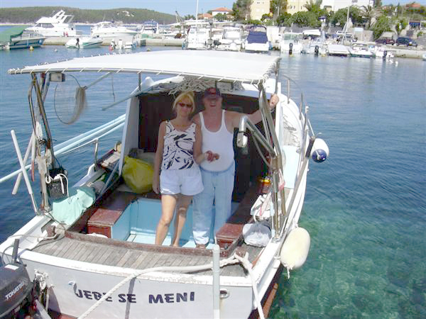 Otok RAB > Fischen mit Stefan