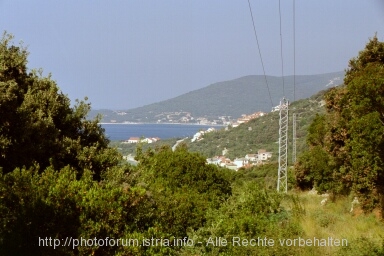 Otok CRES > Blick auf Miholascica - Zaglav - Martinscica