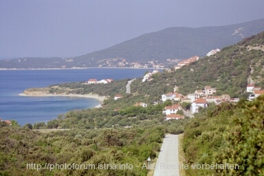 Otok CRES > Blick auf Miholascica - Zaglav - Martinscica