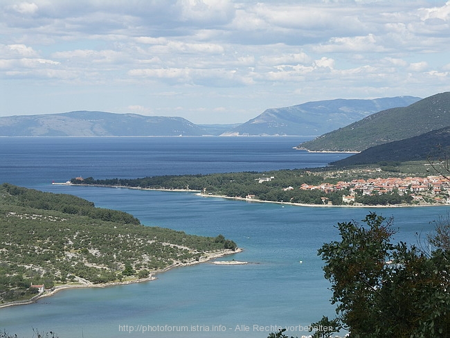 Otok CRES > Blick auf Cres > Bucht