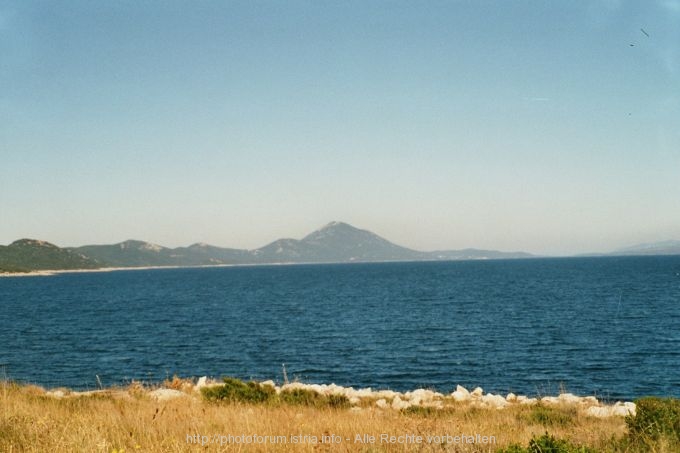 Mali Losinj > Blick auf Osorscica