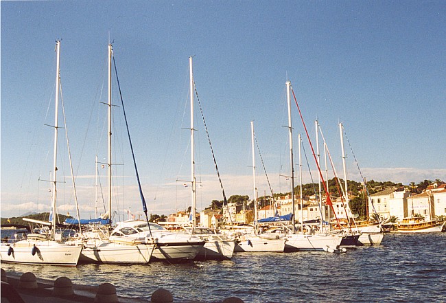 Otok LOSINJ > Mali Losinj > Hafen > Segelboote