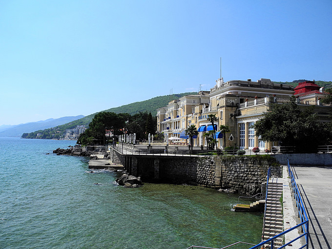 OPATIJA>Spazierweg am Ufer>Hotel Kvarner