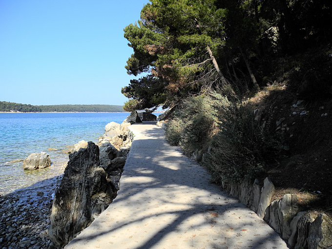 STADT RAB>Strandpromenade