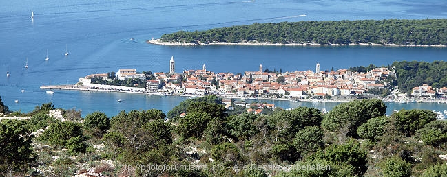 RAB > Ausblick Berg Kamenjak > Stadt der Türme