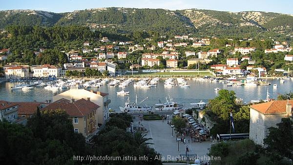 Rab - Blick auf die Marina