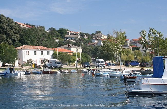 LOPAR > Bucht Lopar > Hafenpanorama