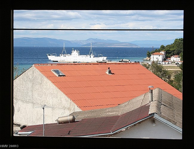 LOPAR > Konoba Ankora > Appartementausblick 2008