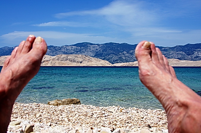 zu Füßen des Velebit