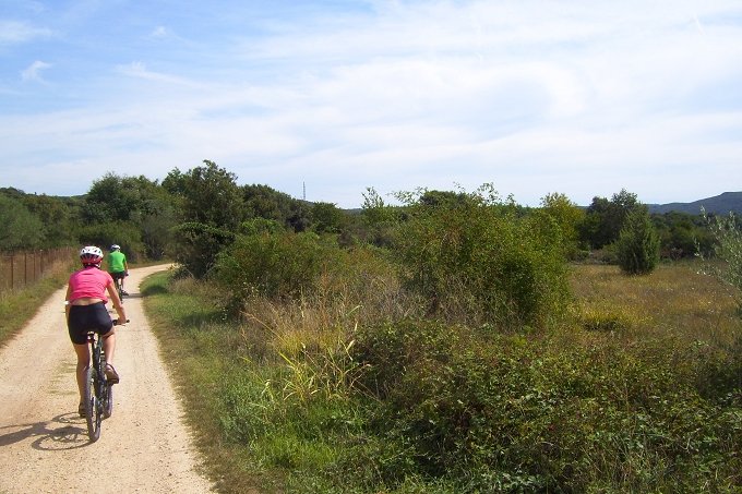 VRSAR > Wanderung zum Limski Kanal 02 > Radweg