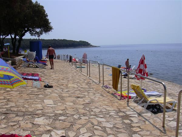 Strand vor Belverdere